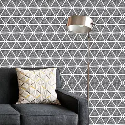 ArtzFolio Printed UV-Resistant Anti-Bacterial Abstract Ornate Triangles Peel & Stick Wallpaper-72