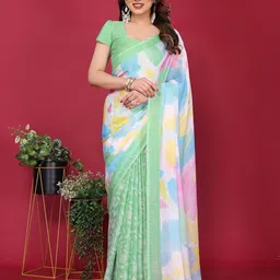 Pandadi Saree Poly Chiffon Sarees-picture-2