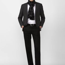 Van Heusen Men Checked Cotton Mufflers-image-90