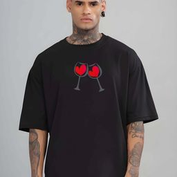KAIDO Graphic Printed Round Neck Drop-Shoulder Sleeves Oversized Pure Cotton T-Shirt-picture-24