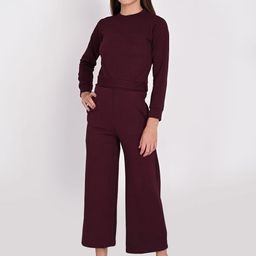 ORIEX THE ORIGINAL FASHION Round Neck Top & Trouser Co-Ord Set-image-42