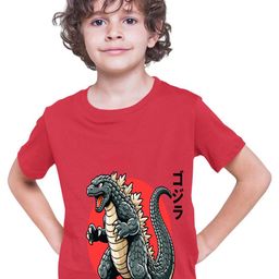 TeeSlix Kids Red Tshirts-image-60