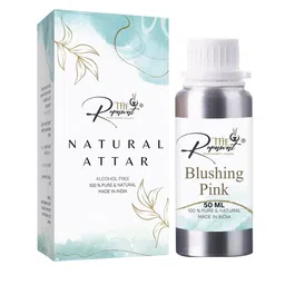 THE RUPAWAT Perfumery House Blushing Pink Natural & Alcohol-Free Attar - 50 ml-image-60