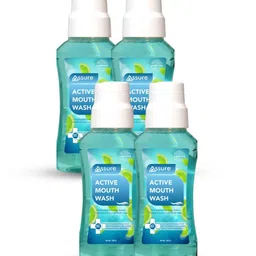 Assure Set Of 4 Active Mouth Wash -250 ml Each-1