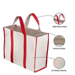 Kuber Industries Structured Tote Bag with Applique image 5