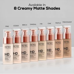 Renee Pro HD Foundation With Vitamin E - 30ml - Maple image 5