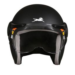 TVS Men Cruisetown Graphic Printed Scratch Resistant Steel Open Face Helmet-picture-30