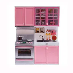 Girls Pink Kitchen Play Set-image-22