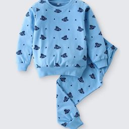 Nite Flite Unisex Kids Printed Night suit-image-53