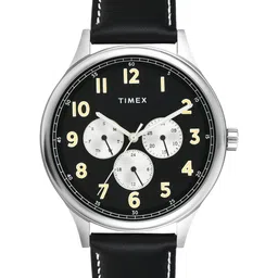 Timex Men Leather Straps Analogue Multi Function Watch - TWEG184SMU17-16