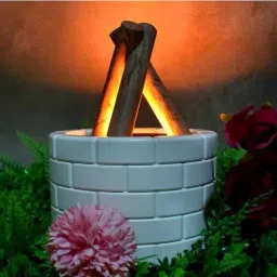 Ritesh Bonfire Shaped Diffuser Essential Oil Diffuser Multi Function Flame123 YES Diffuser image 4