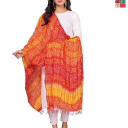 Moda Rapido Selection Of 2 Bandhani Printed Dupattas-picture-23