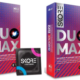 Duo Max Premium Condoms with Disposal Pouches Condom-10