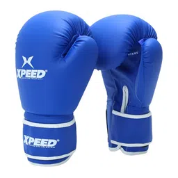 XPEED Blue Printed 10oz Boxing Gloves-22
