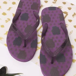 CHUPPS Unisex Printed Rubber Thong Flip-Flops-picture-9