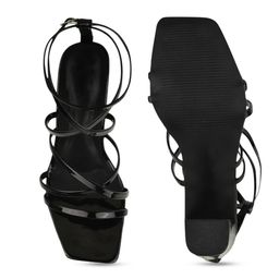 Looper Open Toe Block Heels With Backstrap image 3