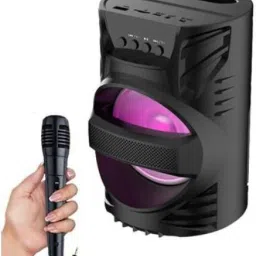 Clairbell Karaoke Speaker With Mic compatiable With smartphones 15 W Bluetooth PA Speaker-47