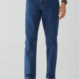 Andamen Men Original Slim Fit Jeans-image-3