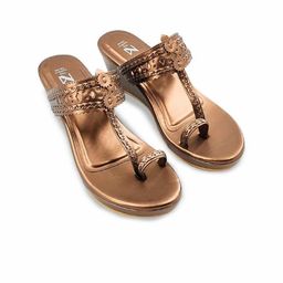 THE MADRAS TRUNK Women Wedge Heel Sandals-picture-17