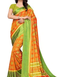 KALINI Ethnic Motifs Printed Saree-image-93