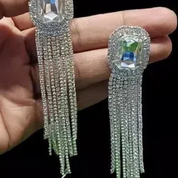 DENICRAAS Women Silver Earrings-11