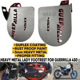 imad HEAVY METAL LADY FOOTREST FOR GUERRILLA 450 Foot Rest-image-5