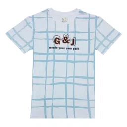 Gini and Jony Boys Checked T-shirt-image-10