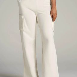 FNOCKS Girls Relaxed Straight Leg Flared Fit High-Rise Cotton Cargos-image-1