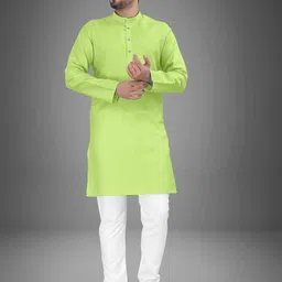 trustous Men Regular Pure Cotton Kurta with Pyjamas-34