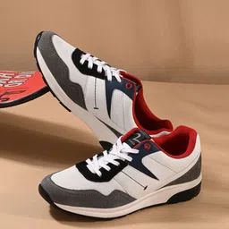 SPYKAR Men Casual PU Lace-Ups Reguler Sneakers-image-98