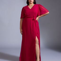 20Dresses Women Plus Size A-Line Maxi Dress With Belt-image-20
