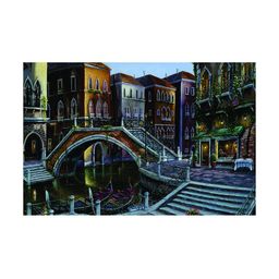 Inephos Grey & Brown Abstract Canvas Wall Art-12