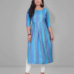 Lerkiza Women Maternity Anarkali Kurta-image-70