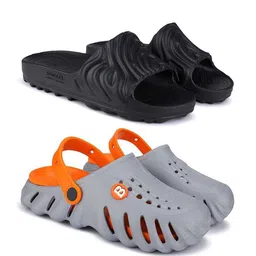 BERSACHE Men Rubber Clogs pack of 2-image-27