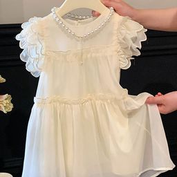 LULU & SKY Flutter Sleeve A-Line Dress-image-60