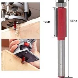 ultratek SHANK(6.35) ( Dia.10 MM) FLUSH TRIM ROUTER BIT Rotary Bit Set image 2