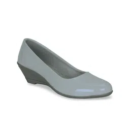 Get Glamr Wedge Pumps image 2