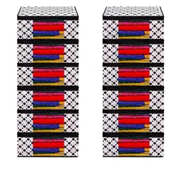 AMAK INC Black Fabric Multi-Utility Wardrobe Organisers-picture-14