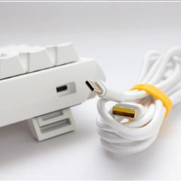 Ducky One 3 SF Pure White RGB Wired USB Laptop-size Gaming Keyboard Compatible with Desktop, Laptop, Mac image 4