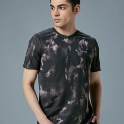 Technosport SS25 Abstract Printed Antimicrobial Slim Fit T-Shirt-image-54