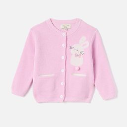 Juniors by Babyshop Girls Printed Round Neck Cardigan-image-26