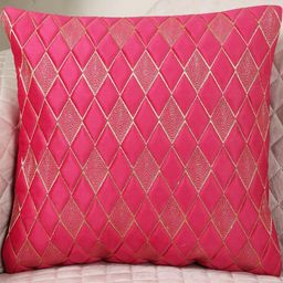 TANLOOMS Magenta Velvet Square Cushion Covers-56