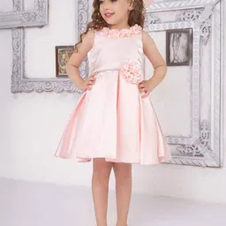 Lagorii Satin Fit & Flare Dress-picture-30