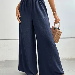 StyleCast Women High-Rise Wide-Leg Trousers With Pockets-picture-34