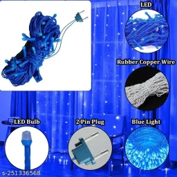 fizzytech 40 LEDs 11 m Blue Color Changing String Rice Lights image 5