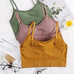 UNDER 1000 Women Pack of 3 Lightly Padded T-Shirt Bra-image-37