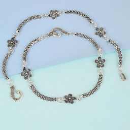 MEMOIR Silver-Plated Anklet-image-19