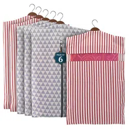 Kuber Industries Grey Set of 6 Regular Multi-Utility Organisers-28
