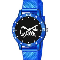 CSAMON Printed Dial & Straps Watch BLU Queen Women Aeviyo S-9