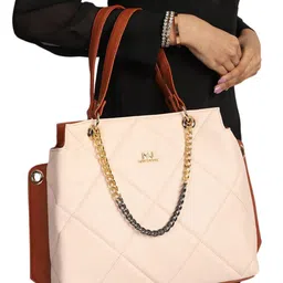 MINI WESST Women Textured Structured Handheld Bag-16